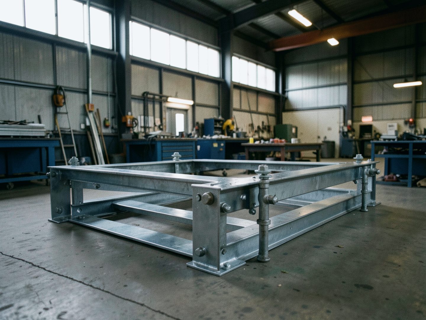 Illustrative photo: Energy skid & framing